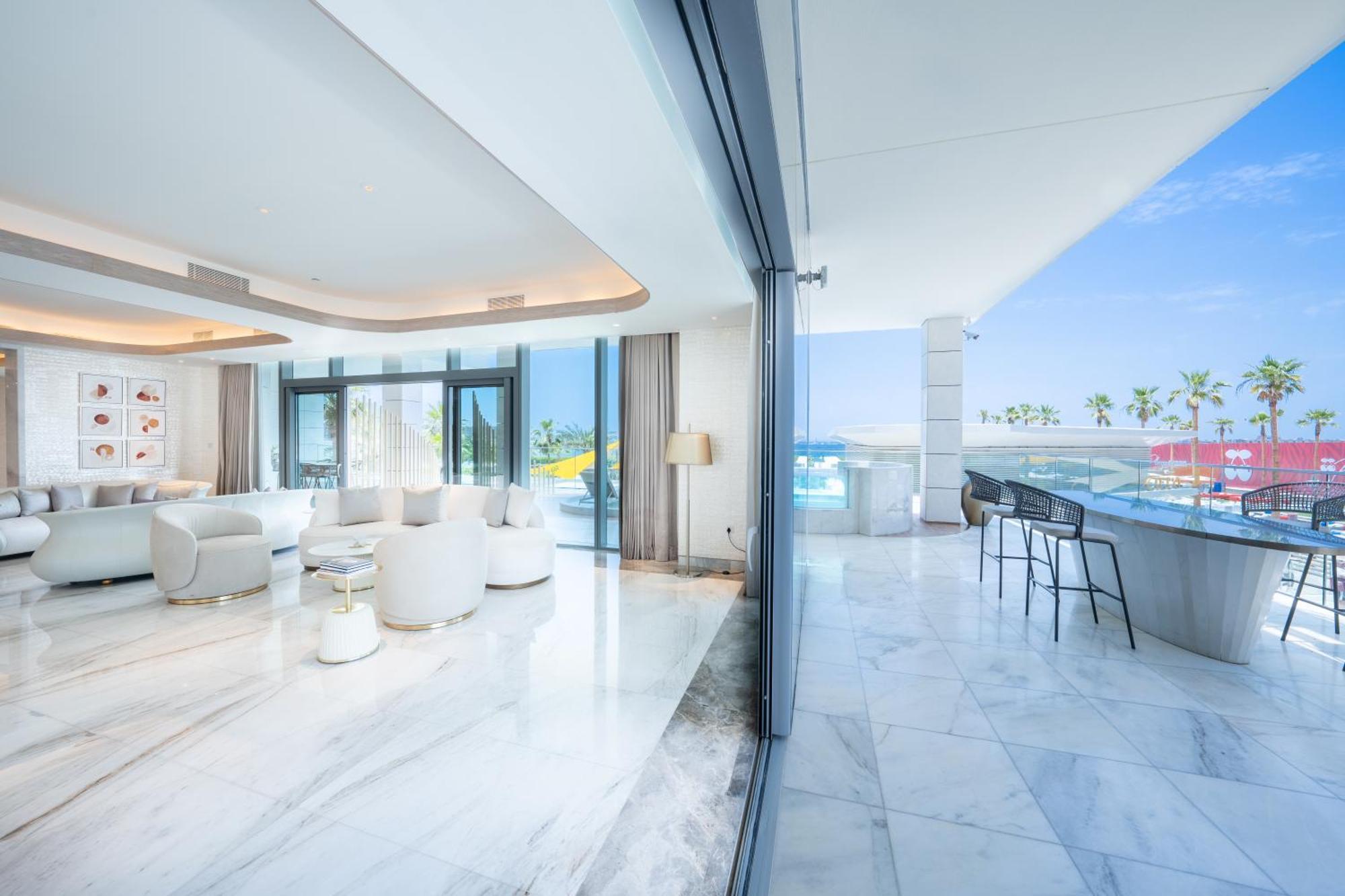 Hotel Five Luxe Dubai Esterno foto Interior of the penthouse